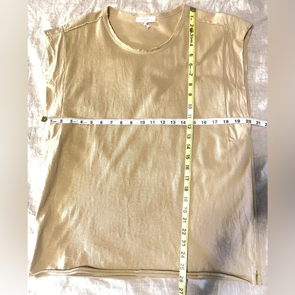 Rag & Bone Khaki Muscle Tee - Picture 3 of 6